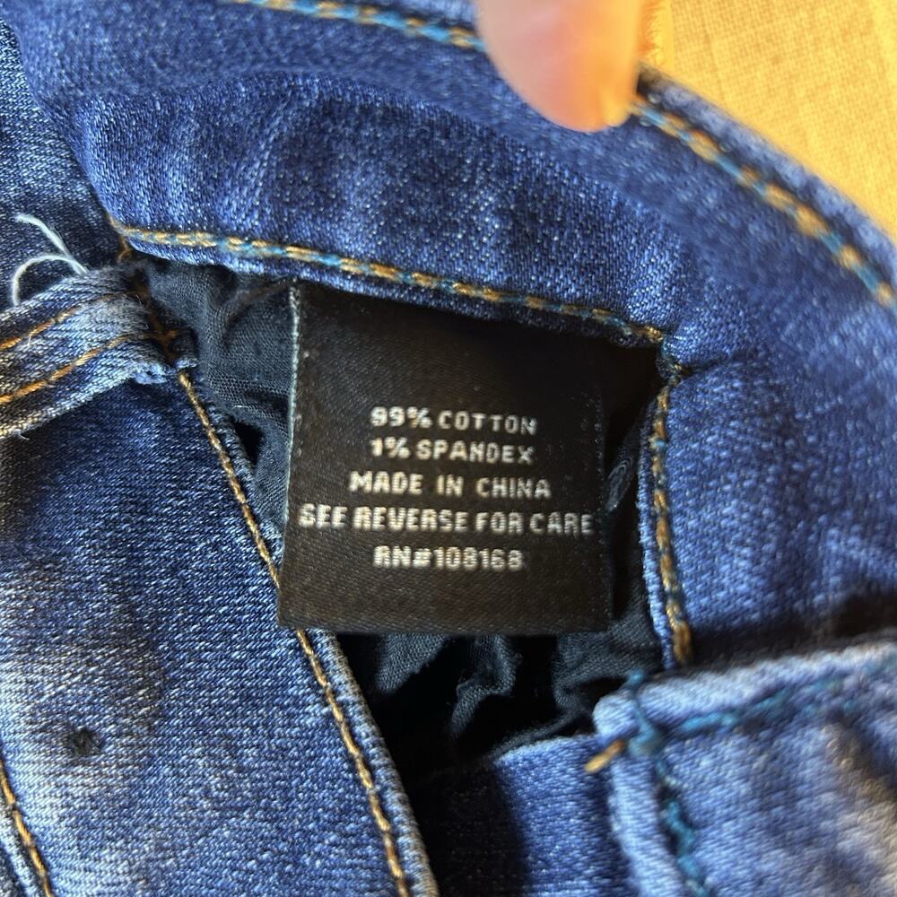 RSO New York Slim Straight Denim 29x32 (29x30.5) Jeans‎ Medium Blue - Picture 9 of 12